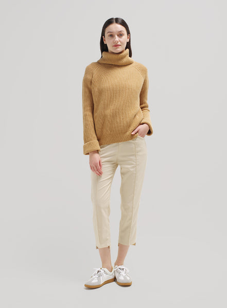 Camel on sale turtleneck jumper